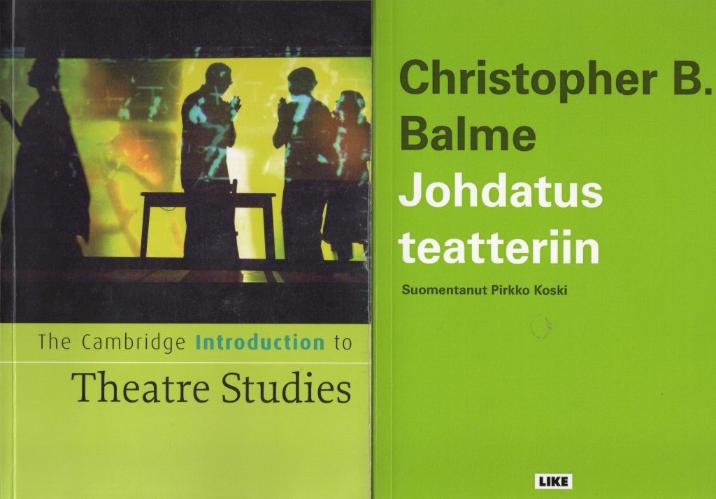Teatteritieteen perusteiden opetuksesta