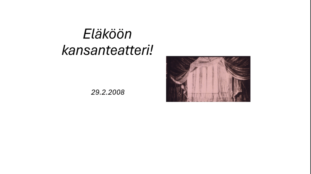 tutkija eläkkeellä